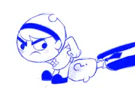 anonymous artist:knullmannen mandy the_grim_adventures_of_billy_&_mandy // 1052x744 // 311KB