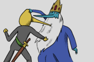 adventure_time earl_of_lemongrab ice_king // 1500x1000 // 60KB