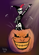 dc harley_quinn sketch_poot // 595x841 // 350KB