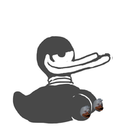 artist:terrible_the_drawfag censored crossovers howard_the_duck marvel rule_63 smug_duck wakfu // 900x900 // 72KB