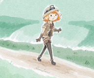 artist:strawcomics charlotte cosplay made_in_abyss satania // 1003x838 // 1.4MB