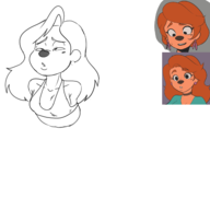 a_goofy_movie artist:smeet disney roxanne // 1600x1600 // 519KB