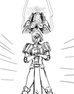 2000_ad artist:terrible_the_drawfag judge_dredd_(series) judge_hershey kill_la_kill parody // 1200x1520 // 368KB