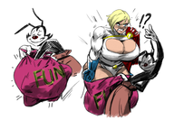 animaniacs artist:redfred colors_by_anonymous crossovers dc power_girl yakko_warner // 1929x1334 // 1.6MB