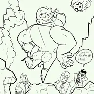 doctor_strange guardians_of_the_galaxy i_am_weasel iron_man marvel parody star-lord tony_stark // 2048x2048 // 615KB