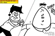 bananaman benjamin_krupp captain_underpants comics crossovers eric_wimp mr._colympus_2022 // 2048x1361 // 147KB