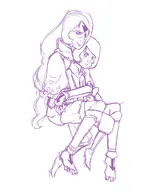 artist:raph13 avatar:_the_last_airbender jinora the_legend_of_korra // 2200x2600 // 965KB