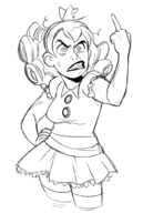 artist:maddigzlz gertrude i_hate_fairyland image // 684x1015 // 348KB