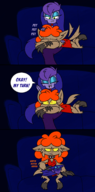 artist:dr._elyk comics ghoul_school scooby-doo sibella winnie_the_werewolf // 863x1743 // 1.8MB