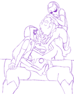 darkseid dc kal-el rule_63 superman // 2887x3669 // 1.3MB