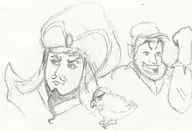 aladdin_(series) brokeass_drawfag cosplay disney genie iago jafar jontron // 1551x1059 // 149KB