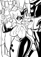 damian_wayne dc dick_grayson fellatio handjob harley_quinn jason_todd robin tim_drake // 2876x4000 // 1.6MB