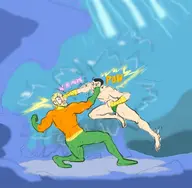 aquaman artist:discount_supervillain crossovers dc marvel namor // 1313x1283 // 394KB