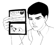 maria_hill marvel parody steely_phil the_simpsons the_x-files // 1208x1007 // 341KB