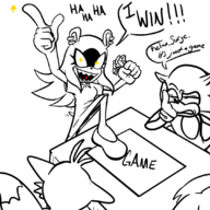 sonic_the_hedgehog sonic_the_hedgehog_(series) surge_the_tenrec tails // 1080x1080 // 445KB