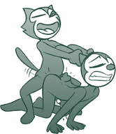 anal artist:redout caturday crossovers disney felix_the_cat nude oswald_the_lucky_rabbit // 874x1011 // 418KB