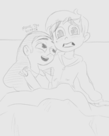 artist:somedrawfagg connie_maheswaran crossovers marco_diaz star_vs._the_forces_of_evil steven_universe // 2169x2711 // 658KB