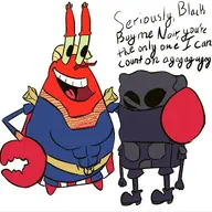 black_noir colors_by_anonymous cosplay dynamite homelander mr._krabs spongebob_squarepants spongebob_squarepants_(series) the_boys // 1354x1354 // 272KB
