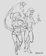 alien artist:wargaz2783 avatar:_the_last_airbender azula crossovers xenomorph // 725x893 // 241KB