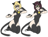 adrien_agreste artist:bunnox chat_noir fusion kaname miraculous_ladybug // 1200x916 // 335KB