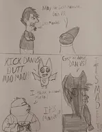 adorabat badgerclops comics crossovers dan_mandel dan_vs. mao_mao mao_mao_heroes_of_pure_heart mr._colympus_2020 // 1629x2103 // 1.6MB