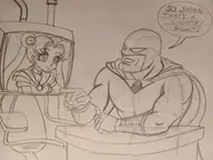 crossovers pretty_guardian_sailor_moon sailor_moon space_ghost space_ghost_(series) space_ghost_coast_to_coast // 4080x3060 // 2.2MB