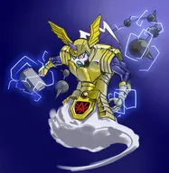 cosplay marvel mjolnir odin pokemon thundurus // 583x600 // 98KB