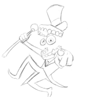 animated caine the_amazing_digital_circus // 800x800 // 193KB