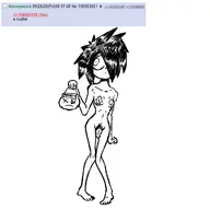 artist:arscomics i_can't_sleep nia nude pubic_hair // 1206x1209 // 103KB