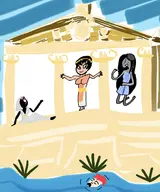 adventure_time crossovers duck_dodgers_in_the_24th_and_12_century foster's_home_for_imaginary_friends frankie_foster jucika looney_tunes marceline ms._co_2024 queen_tyr'ahnee // 1237x1484 // 882KB