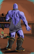 artist:deidatvm marvel thanos virgin_killer_sweater // 2524x4000 // 2.6MB