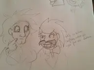 artist:grouchybadger celebrity_deathmatch johnny_gomez nick_diamond rule_63 // 3984x2960 // 2.2MB