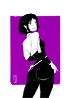 adventure_time artist:dlh cosplay marceline maria space_maria // 2480x3508 // 995KB