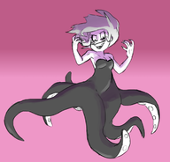 artist:jam cosplay disney disney_channel personification the_little_mermaid ursula // 1170x1120 // 373KB