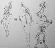 big_hero_6 blackhole_blitz gooseworx honey_lemon judy_takamoto marvel nude scooby-doo shock the_nightmare_before_christmas topless // 2000x1725 // 2.2MB