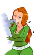 artist:inuyuru fellatio sam_simpson totally_spies // 1275x1650 // 678KB