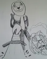 crossovers disney joshua joshua_and_the_promised_land simba the_lion_king // 1152x1466 // 931KB