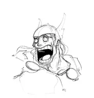 artist:geers enel marvel one_piece thor // 1143x1194 // 391KB