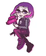 cosplay gaz_membrane inkling invader_zim splatoon // 1205x1450 // 514KB