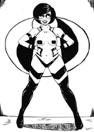 artist:van black_tape_project elastigirl helen_parr pixar the_incredibles // 707x1000 // 220KB