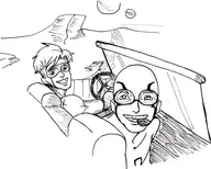 blue_beetle booster_gold dc fear_and_loathing_in_las_vegas michael_carter ted_kord // 503x403 // 45KB