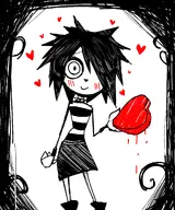 artist:rexhastala i_can't_sleep nia valentine's_day // 1000x1200 // 614KB