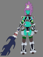 adventure_time cosplay jungle_princess kirin_armor_set monster_hunter squigl // 1563x2083 // 679KB