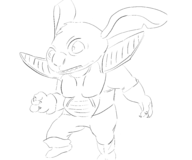 cosplay disney dragon_ball lilo_and_stitch saiyan stitch // 3000x2500 // 588KB