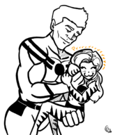 ant-man giant-man hank_pym having6 marvel tigra // 584x692 // 103KB