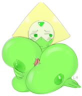 artist:erohoney nude peridot steven_universe titfuck // 869x1016 // 361KB