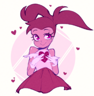 artist:mahmapuu spinel steven_universe // 812x828 // 768KB