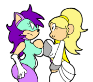 cosplay crossovers ms._co_2025 powertrip queen_aleena smash_girl sonic_the_hedgehog_(series) sonic_underground // 986x873 // 73KB