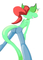 artist:grayeyeman lizzie lizzie_(series) topless // 1000x1400 // 502KB