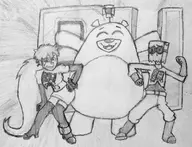 505 cosplay demencia dr._flug james jessie pokemon team_rocket villainous! // 2800x2140 // 3.2MB